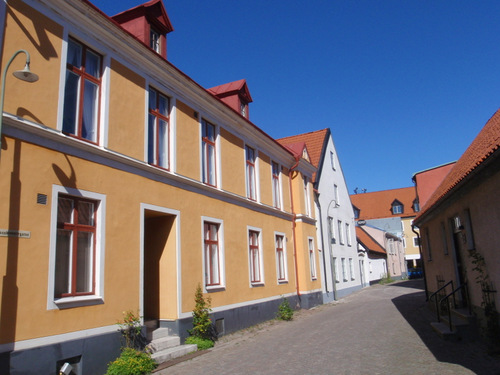 Visby city wall/fortress.